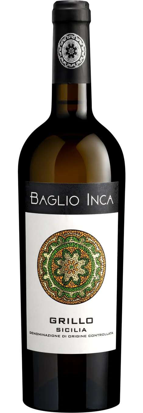 Bottiglia di Grillo DOC – Baglio Inca