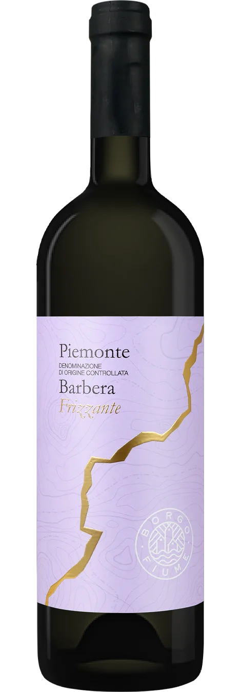Bottiglia di Barbera DOC Frizzante – Borgo Fiume
