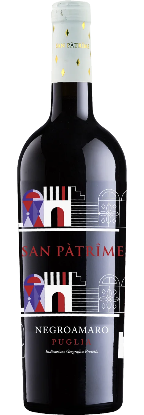 Bottiglia di Negroamaro IGT – San Pàtrime