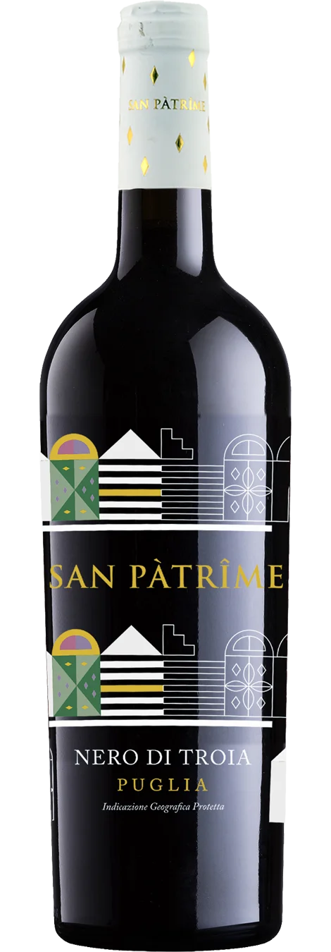Bottiglia di Nero di Troia IGT – San Pàtrime