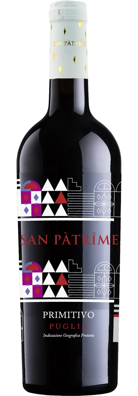 Bottiglia di Primitivo IGT – San Pàtrime