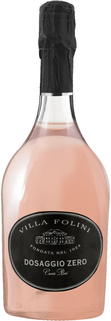 Bottiglia di Spumante Dosaggio Zero Cuvée Rosé – Villa Folini