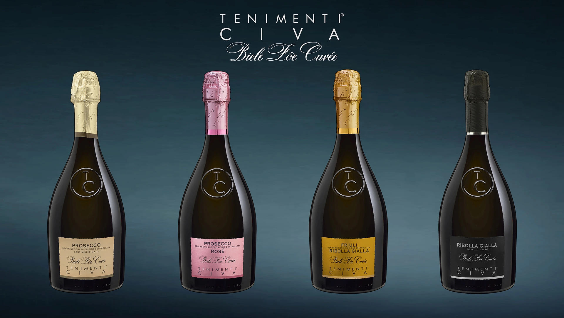 Selezione di bottiglie Biele Zoe Cuve – I prodotti del Canale Moderno di Tenimenti Civa